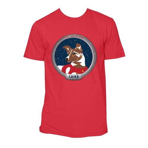 Laika The First Animal to Orbit Earth T-Shirt